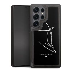 Snap Wallet Case schwarz