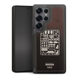 Snap Wallet Case schwarz