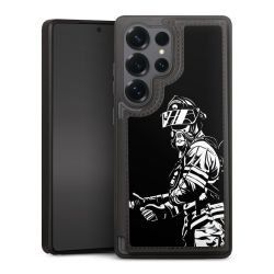 Snap Wallet Case schwarz