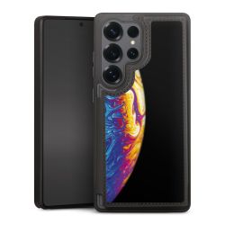 Snap Wallet Case schwarz