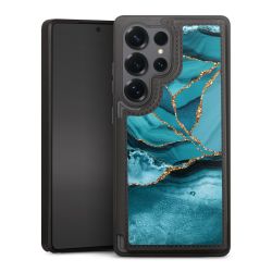 Eisblaue Marmor Landschaft