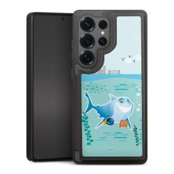 Snap Wallet Case schwarz