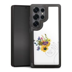 Snap Wallet Case schwarz