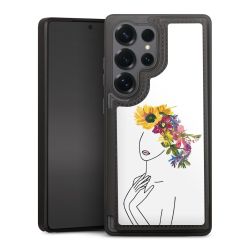 Snap Wallet Case schwarz