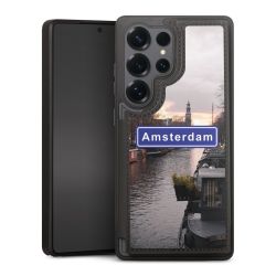 Snap Wallet Case schwarz