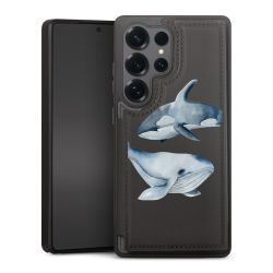 Snap Wallet Case schwarz