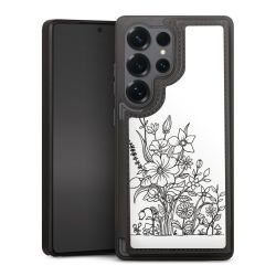 Snap Wallet Case schwarz