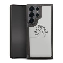 Snap Wallet Case schwarz