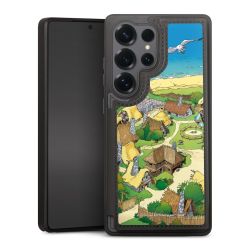 Snap Wallet Case schwarz