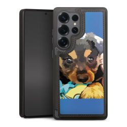 Snap Wallet Case schwarz