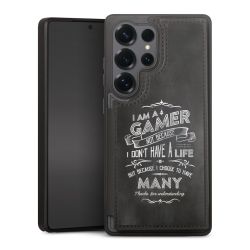 Snap Wallet Case schwarz