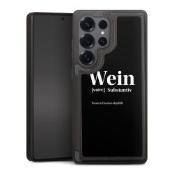 Snap Wallet Case schwarz