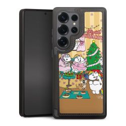 Snap Wallet Case schwarz