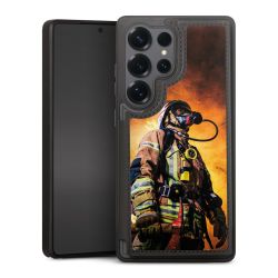 Snap Wallet Case schwarz