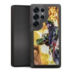 Snap Wallet Case schwarz