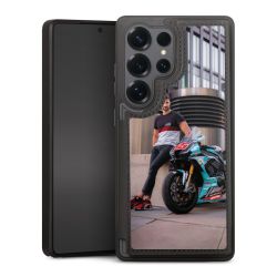 Snap Wallet Case schwarz