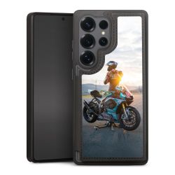 Snap Wallet Case schwarz