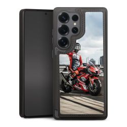 Snap Wallet Case schwarz