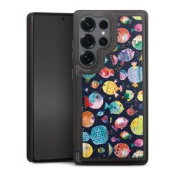 Snap Wallet Case schwarz