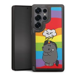 Snap Wallet Case schwarz