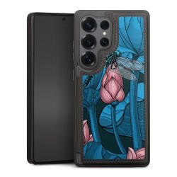 Snap Wallet Case schwarz