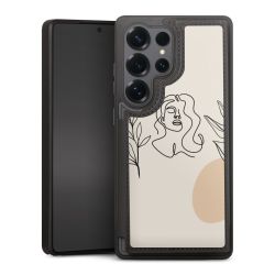 Snap Wallet Case schwarz