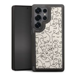 Snap Wallet Case schwarz