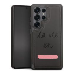 Snap Wallet Case schwarz