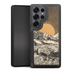 Snap Wallet Case schwarz