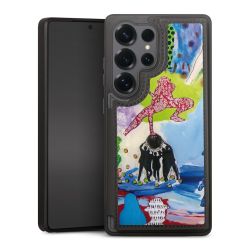 Snap Wallet Case schwarz