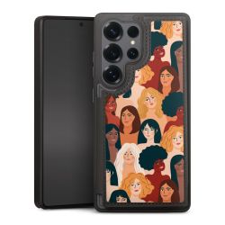 Snap Wallet Case schwarz