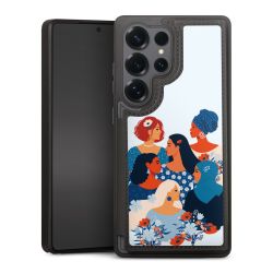 Snap Wallet Case schwarz