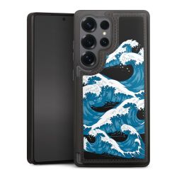 Snap Wallet Case schwarz