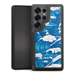 Snap Wallet Case schwarz