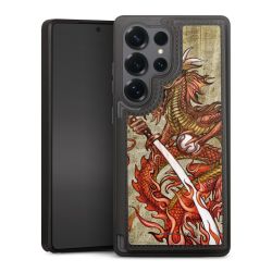 Snap Wallet Case schwarz