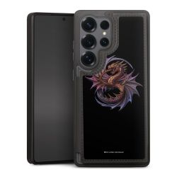 Snap Wallet Case schwarz