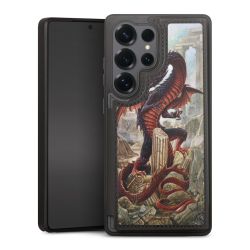 Snap Wallet Case schwarz