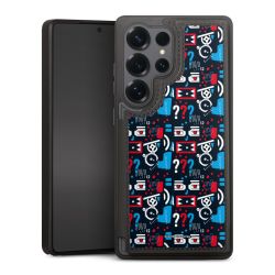 Snap Wallet Case schwarz