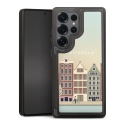 Snap Wallet Case schwarz