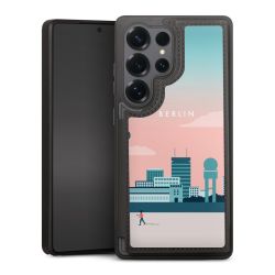 Snap Wallet Case schwarz