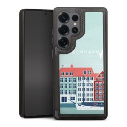 Snap Wallet Case schwarz