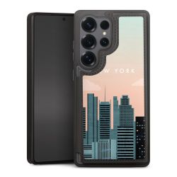 Snap Wallet Case schwarz