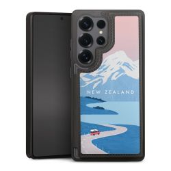 Snap Wallet Case schwarz