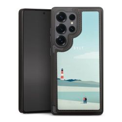 Snap Wallet Case schwarz