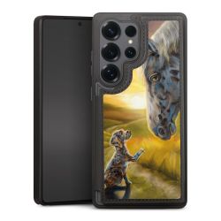 Snap Wallet Case schwarz