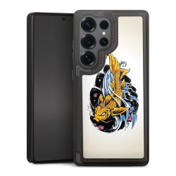 Snap Wallet Case schwarz