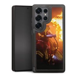 Snap Wallet Case schwarz