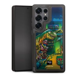 Snap Wallet Case schwarz