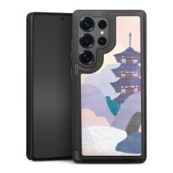 Snap Wallet Case schwarz