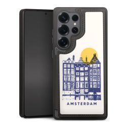 Snap Wallet Case schwarz